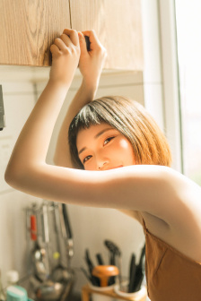情窦初开的小姑娘